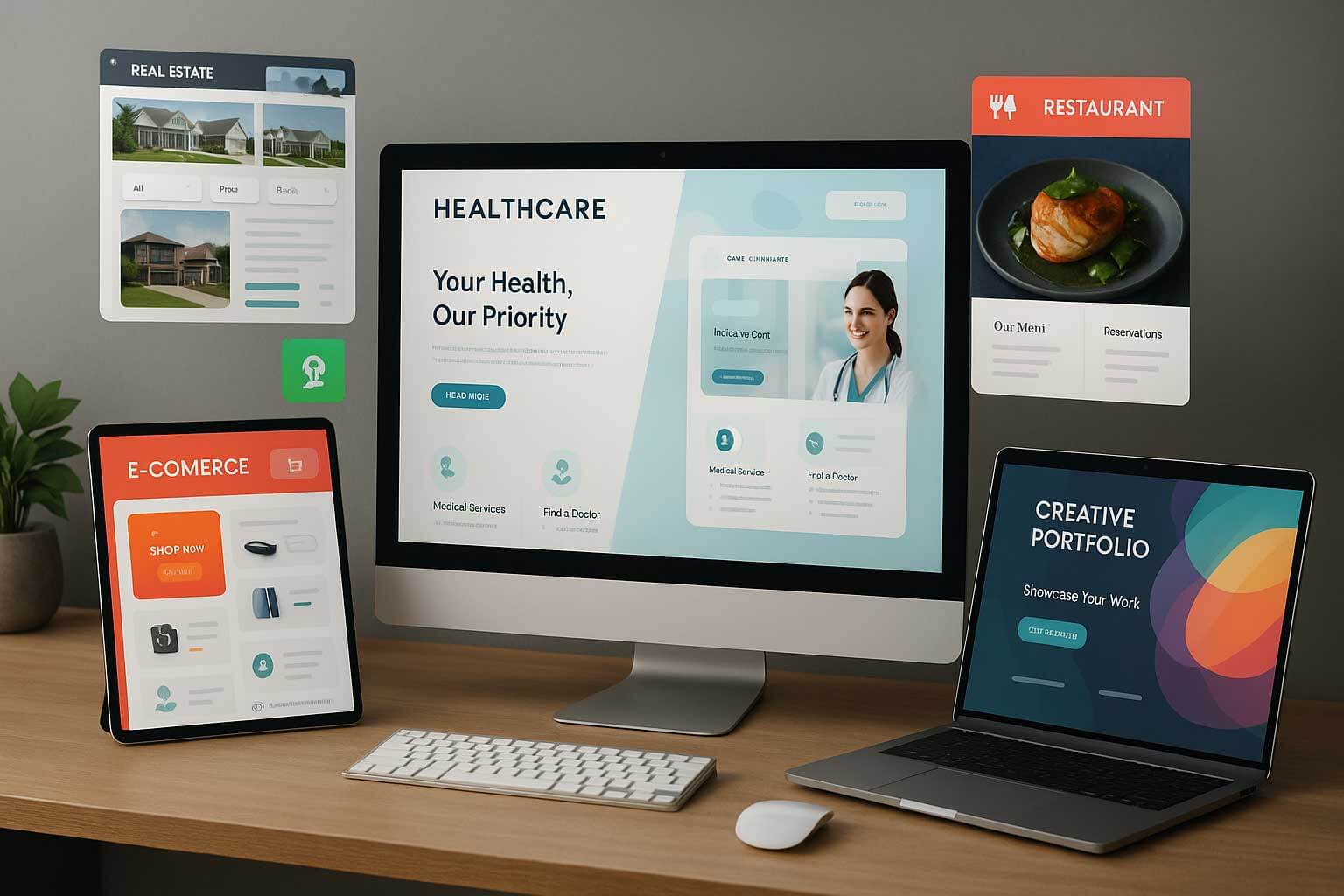 Web Design in Different Industries