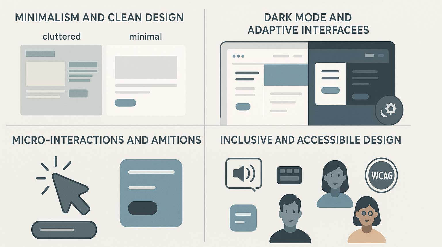 Current web design trends.