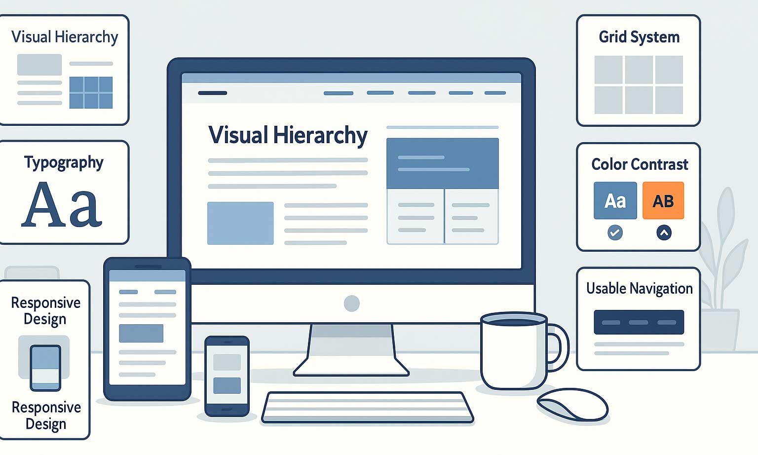Essential web design principals.