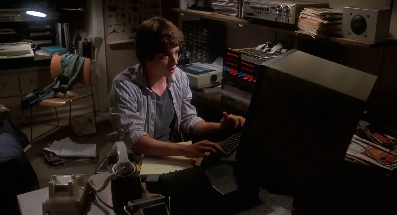 David lightman hacking.