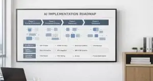 Ai implementation roadmap design.